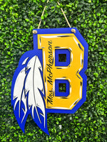 Berryhill Custom School Door hanger